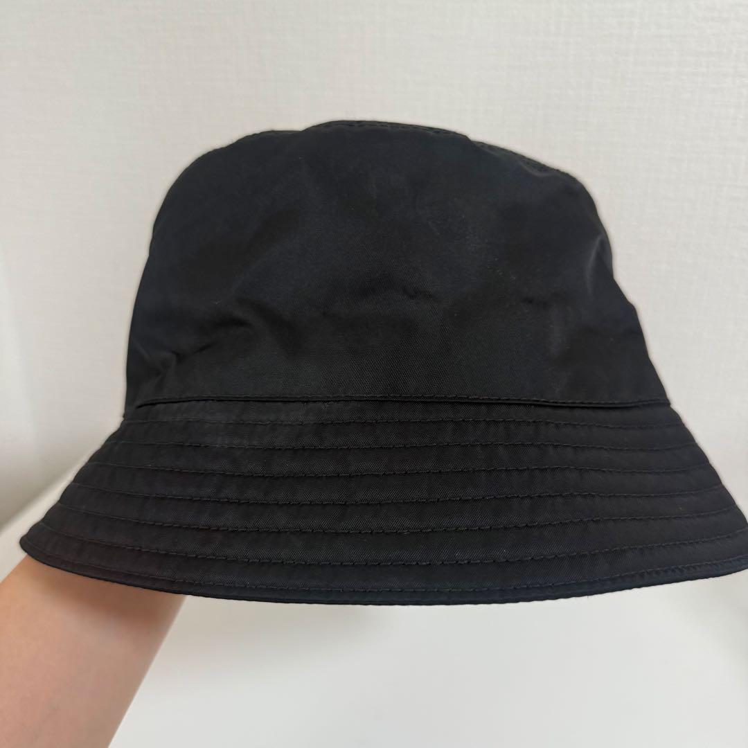 【Mサイズ】 PRADA ブラック バケットハット