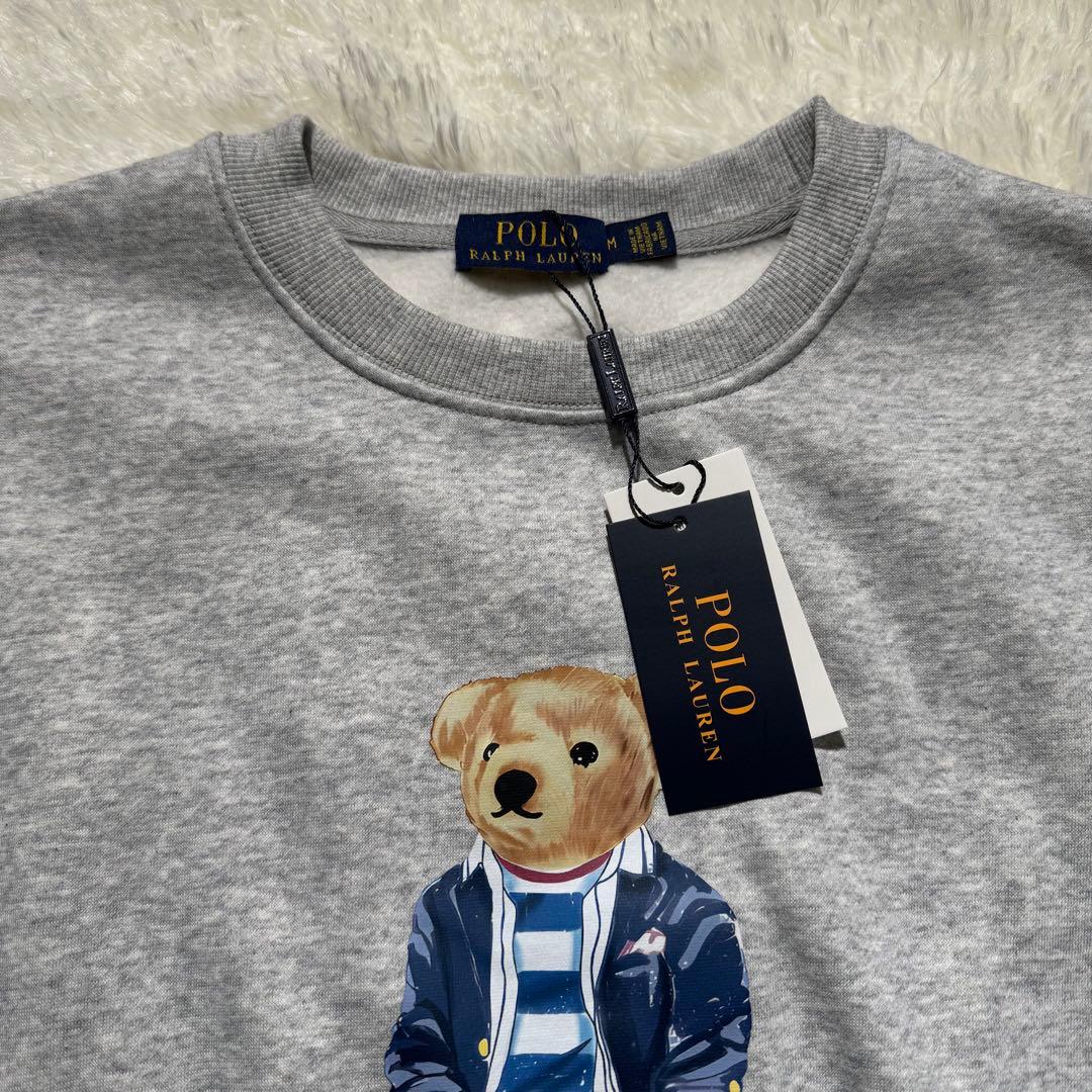 M ラルフローレン ポロベア マリン ボーダー スウェット 春 トレーナー