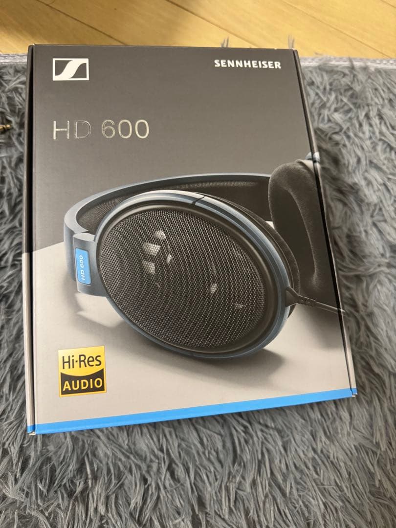 美品 Sennheiser HD600(25年2月購入)+mogami2947