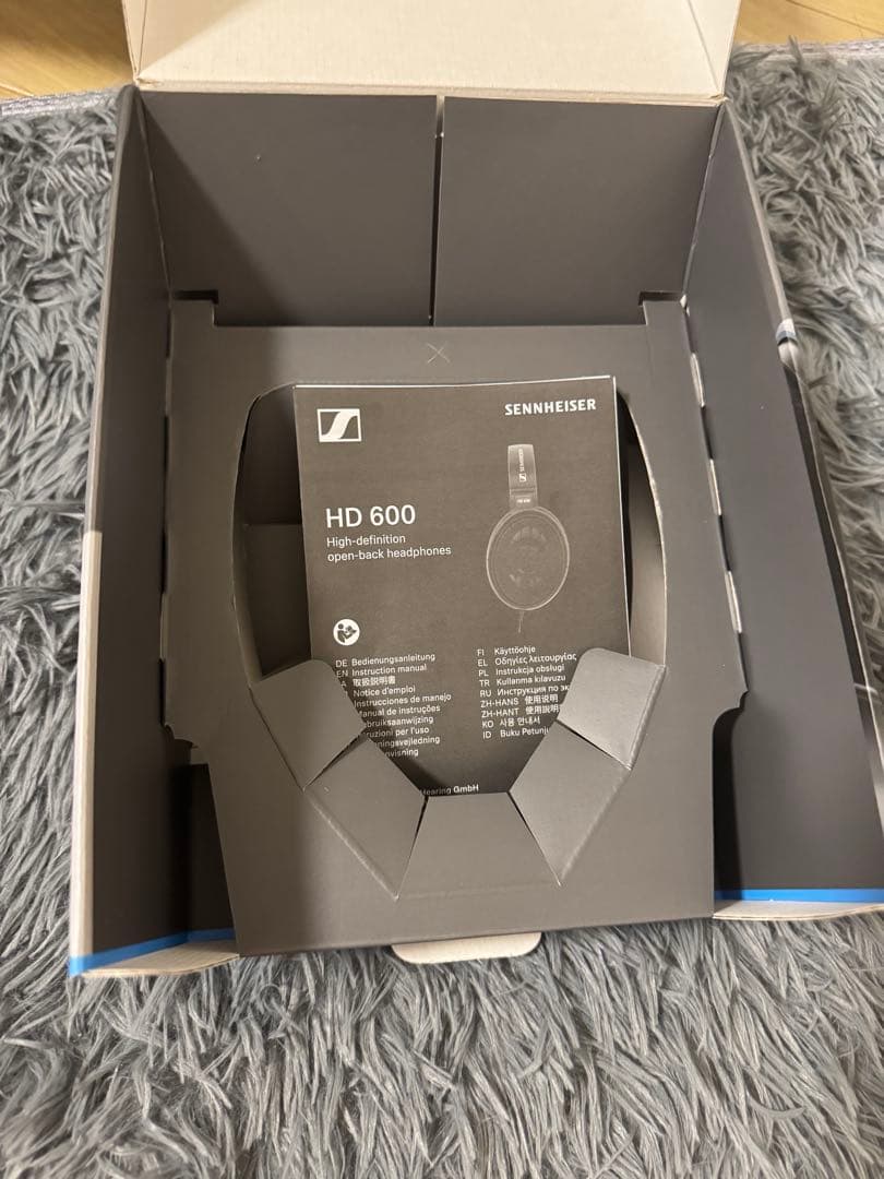 美品 Sennheiser HD600(25年2月購入)+mogami2947