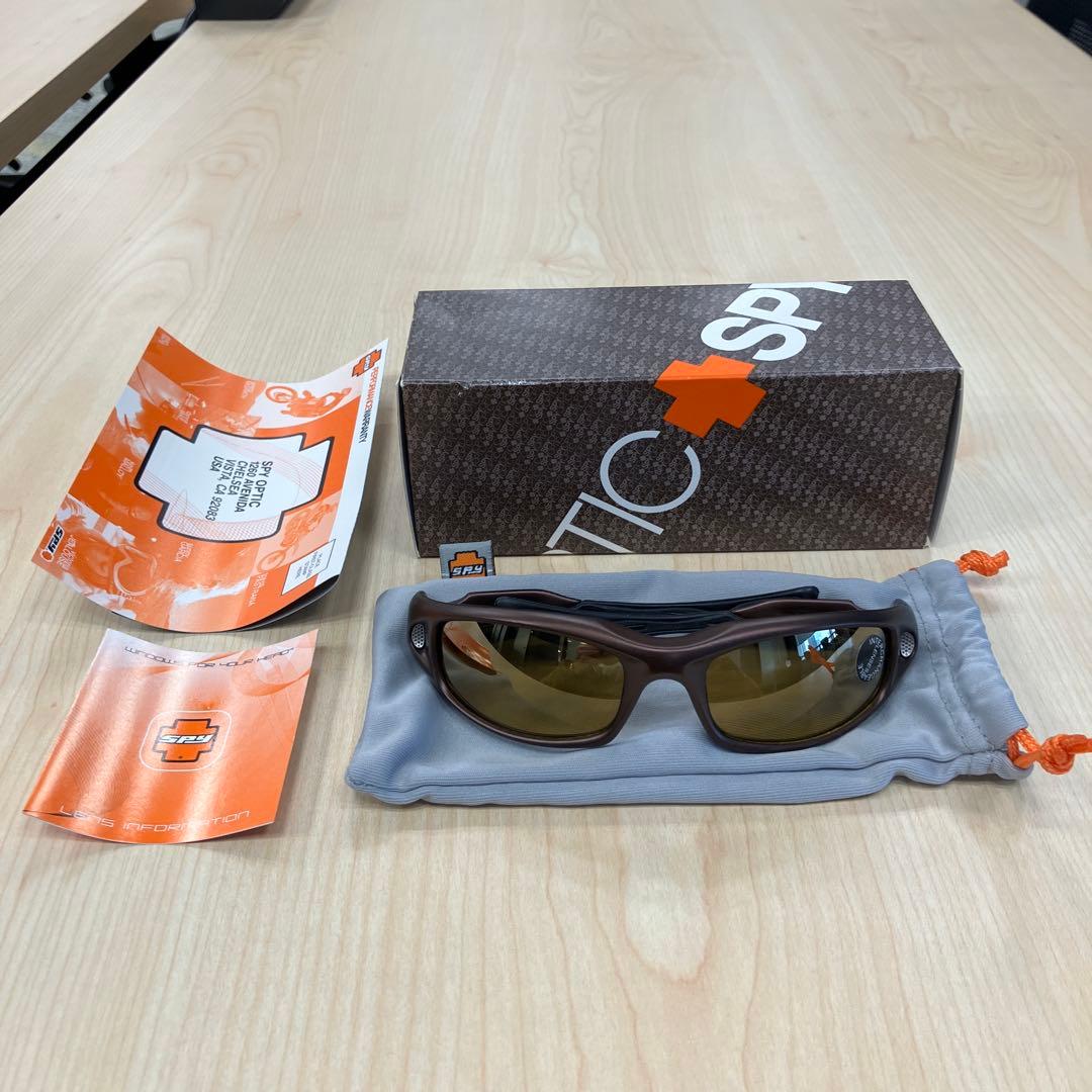 新品未使用 サングラス SPY HS SCOOP メタルブラウン 長渕剛着用