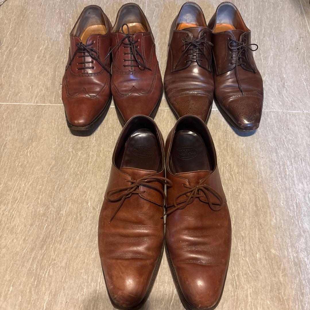 【3足セット】クロケット　ジョーンズ　サントーニ×2足