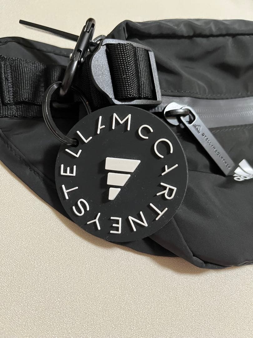 【美品】STELLA McCARTNEY×adidas バムバッグ ブラック