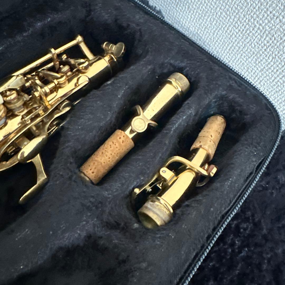 Soleil ソプラノサックス 管楽器 ケース付属 初心者用