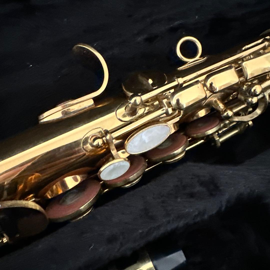 Soleil ソプラノサックス 管楽器 ケース付属 初心者用