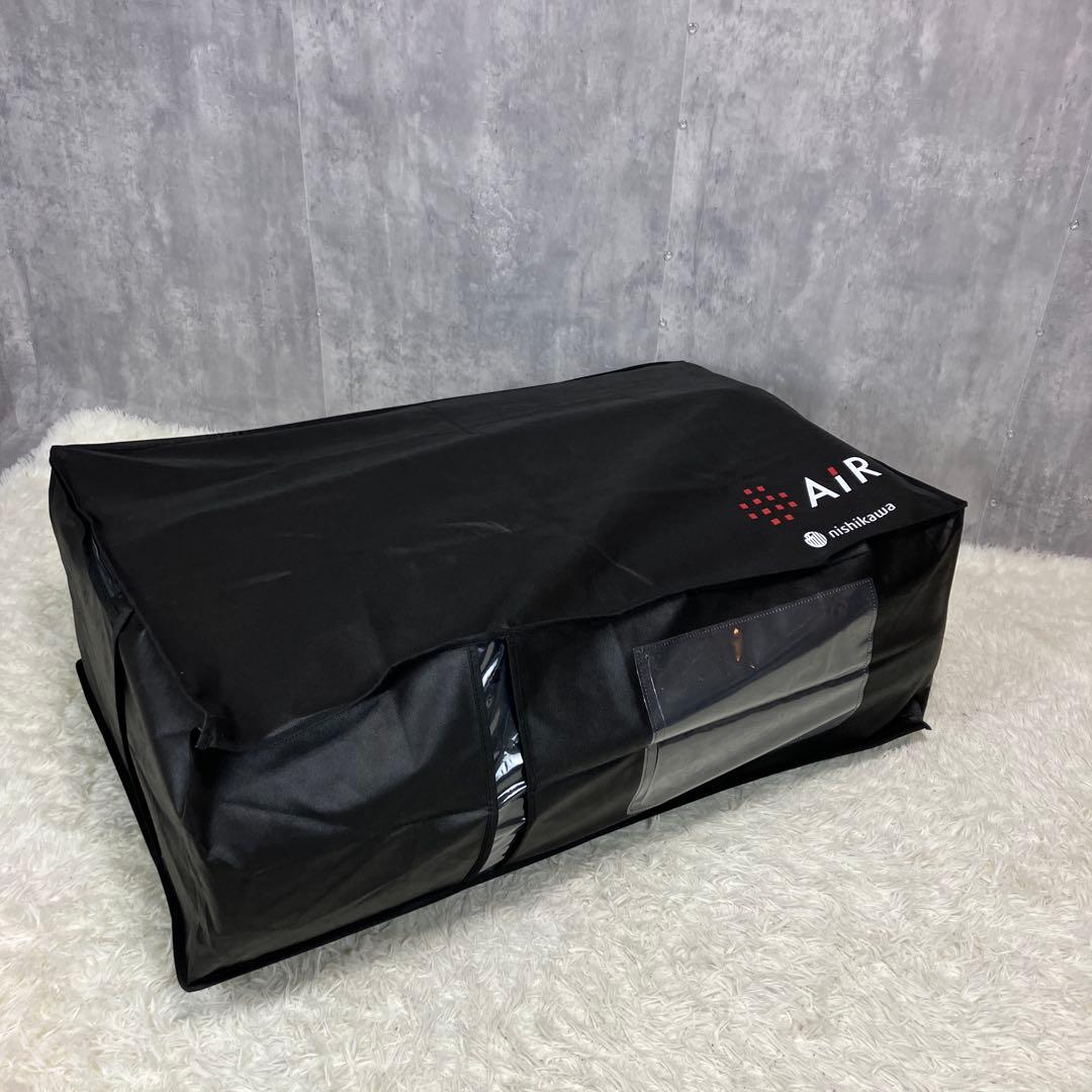 【美品】西川 AIR エアーSI マットレス レギュラー シングル 専用袋付き