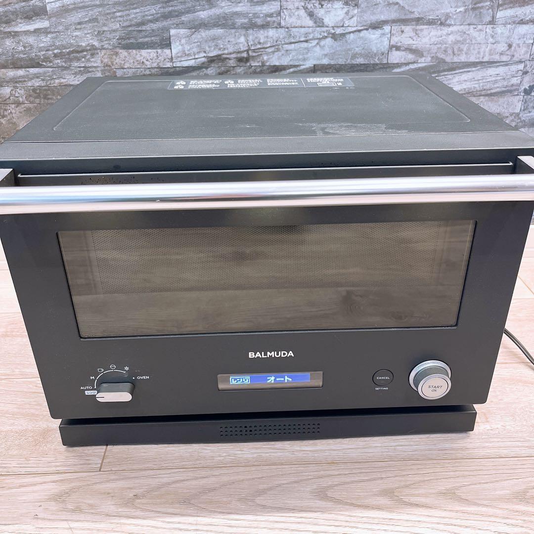 BALMUDA The Range オーブンレンジ ブラック K04A-BK