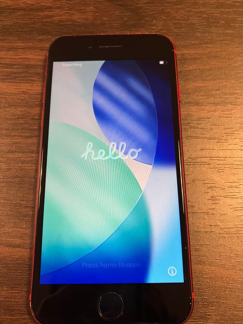 iPhone SE3 128GB レッド ホームボタン故障