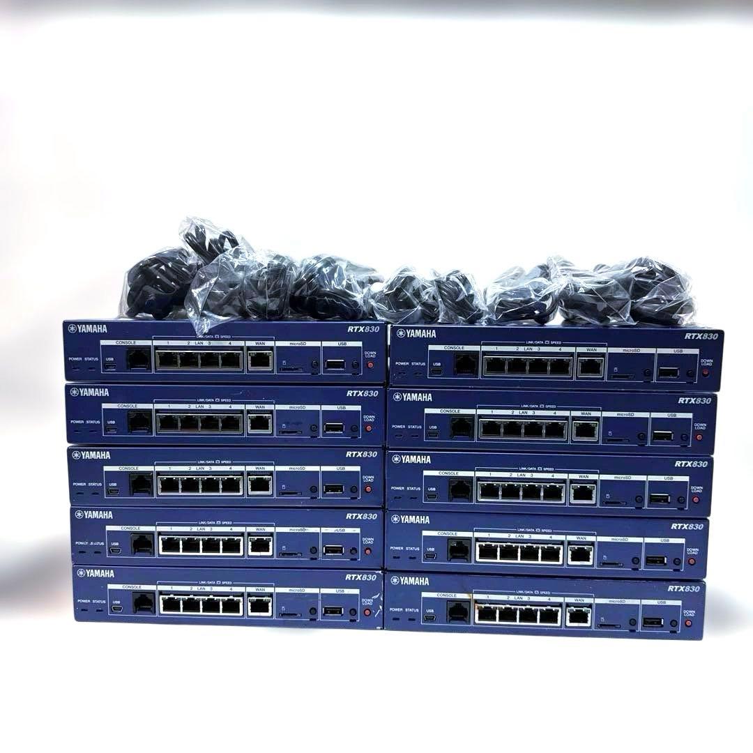 YAMAHA RTX830 ギガアクセス VPN ルーター 動作品10台