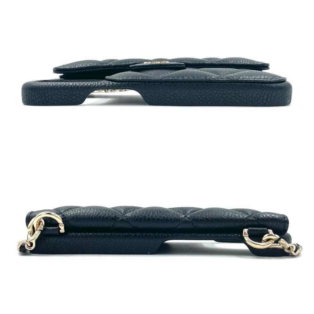 ✨️極美品✨️ シャネル マトラッセ キャビアスキン iPhone 13 Pro