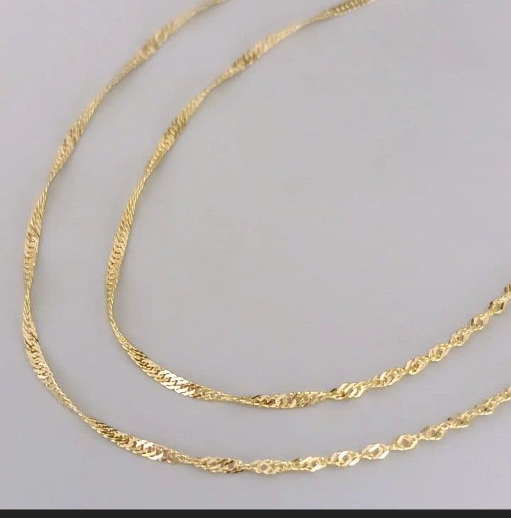 K18 ネックレス 18金 ７５０(男女兼)