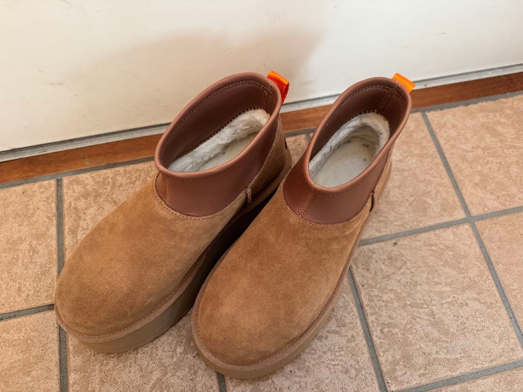 【21日限定】UGG クラッシックディッパー ブラウン 24cm ムートンブーツ