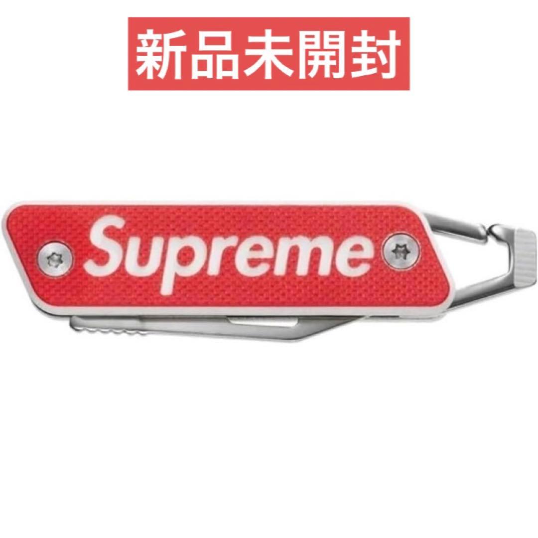 新品Supreme TRUE Modern Keychain Knife RED