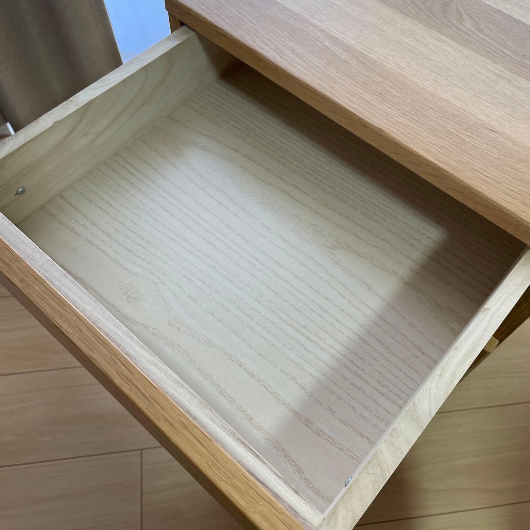 MUJI 無印良品 木製デスクキャビネット オーク材