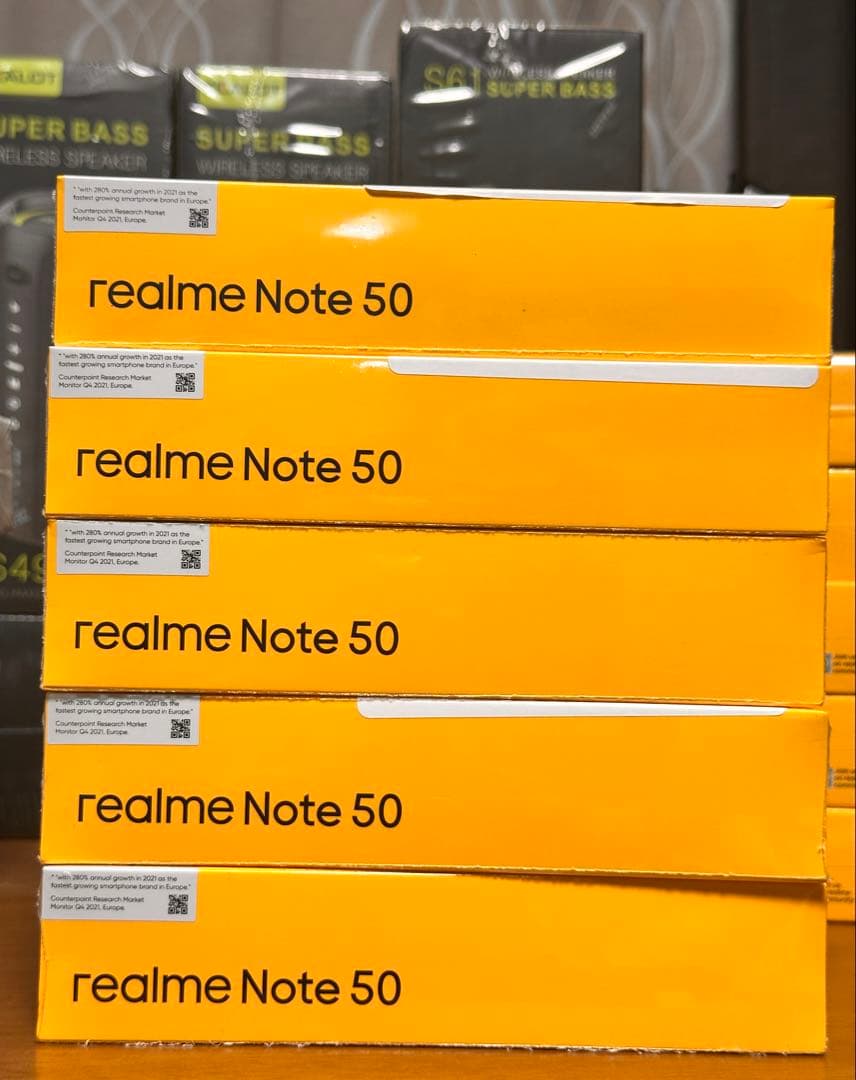 realme Note 50 新品未開封 5個セット　SIMフリー