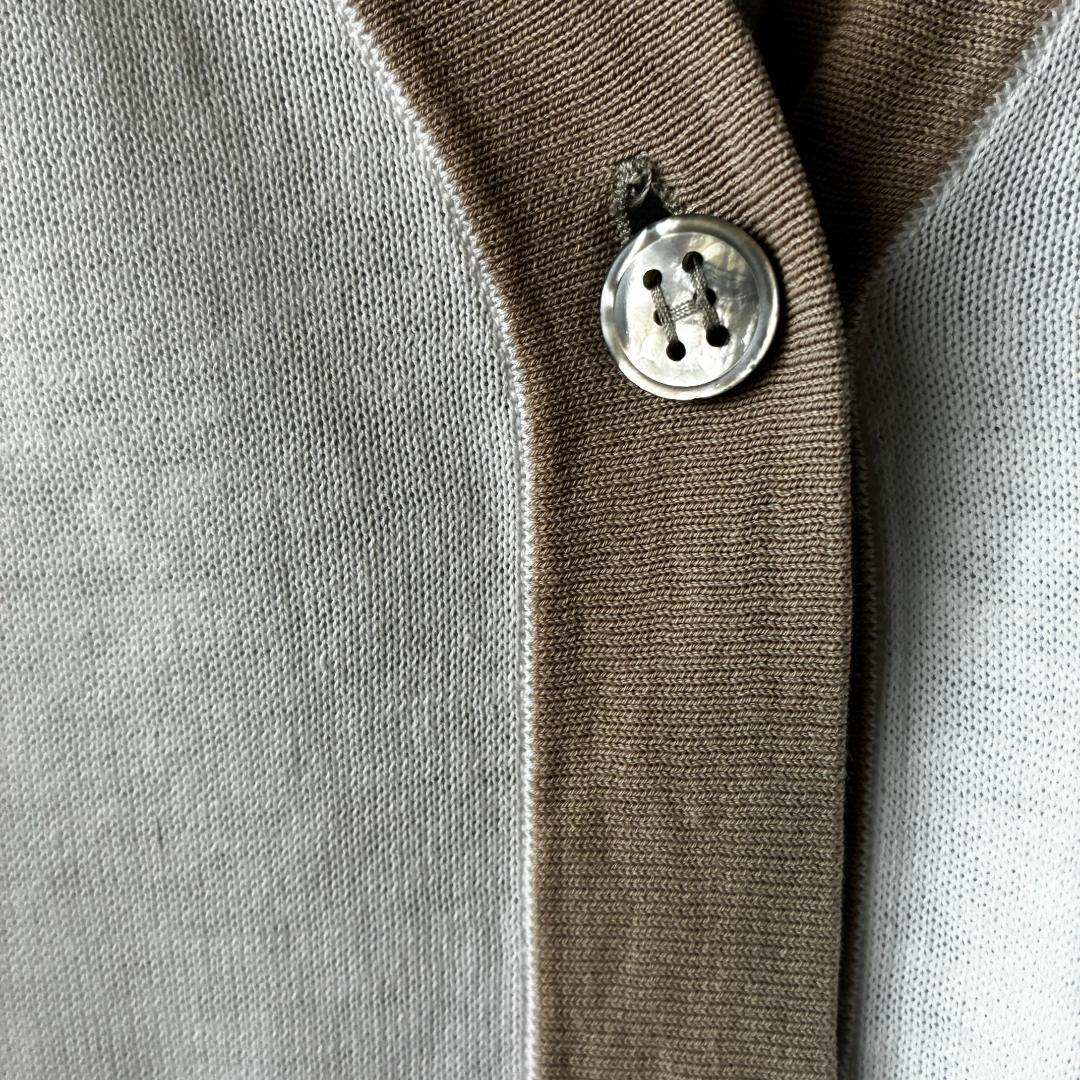 HERMÈS by martin margiela カーディガン　ホワイト