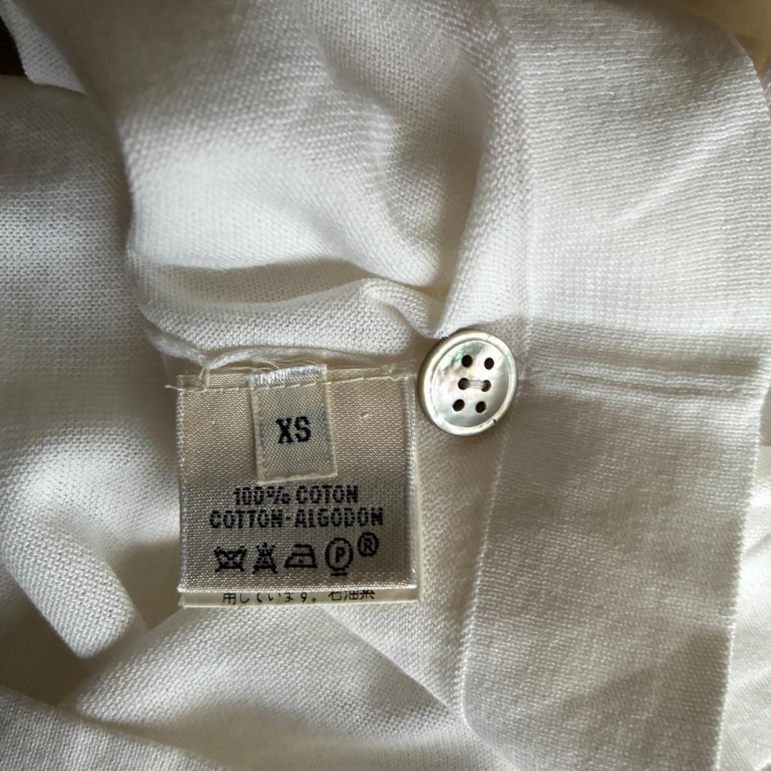 HERMÈS by martin margiela カーディガン　ホワイト