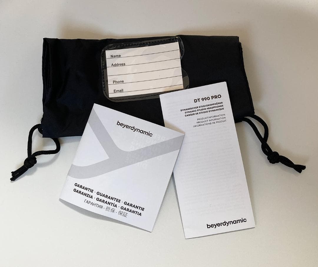 【美品】DT990PRO 250Ω beyerdynamic　有線ヘッドホン