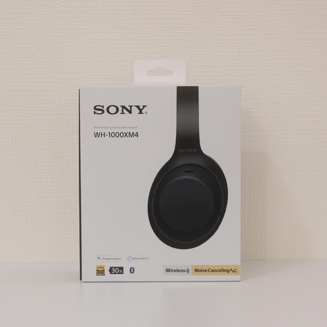 SONY WH-1000XM4 ワイヤレスヘッドホン ブラック