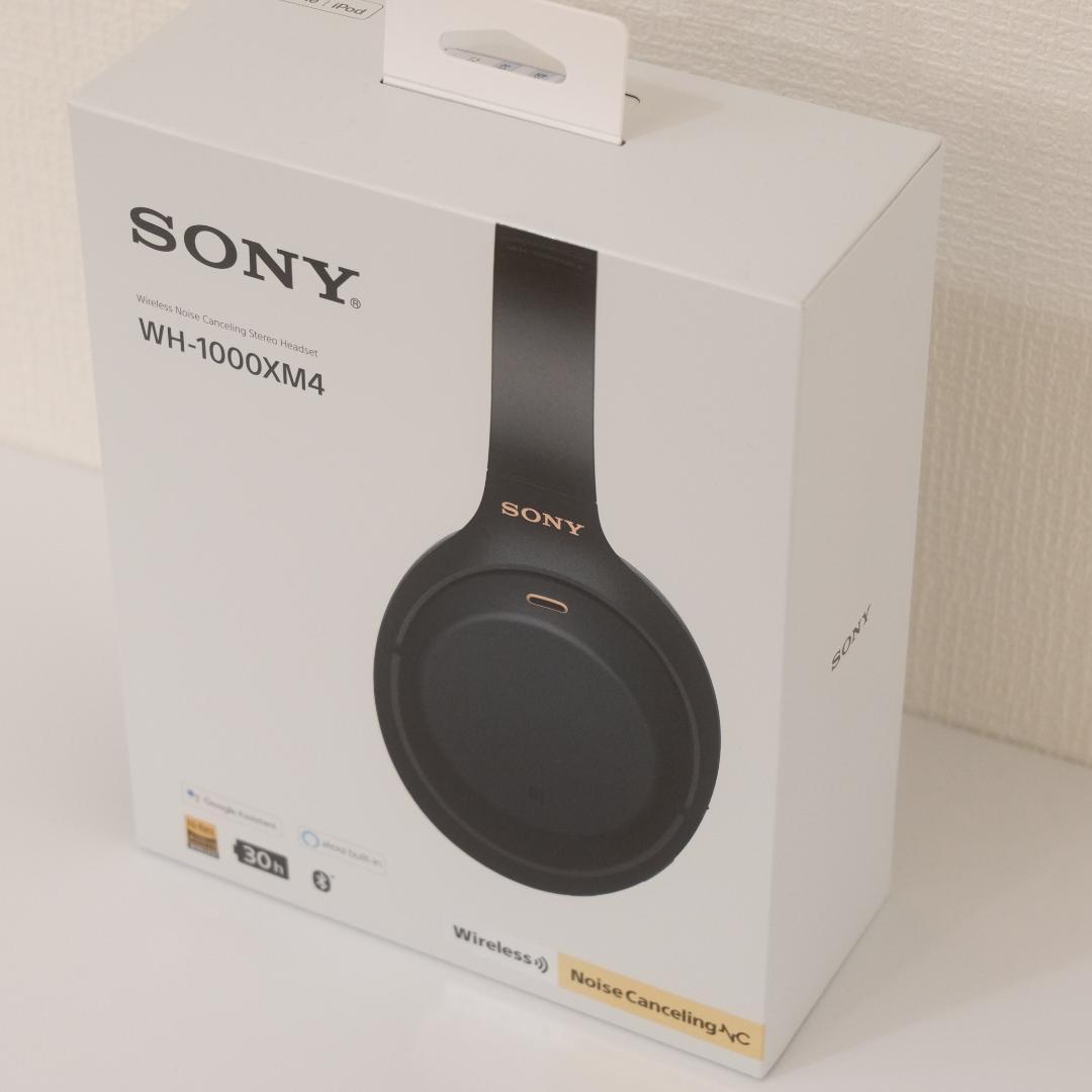 SONY WH-1000XM4 ワイヤレスヘッドホン ブラック