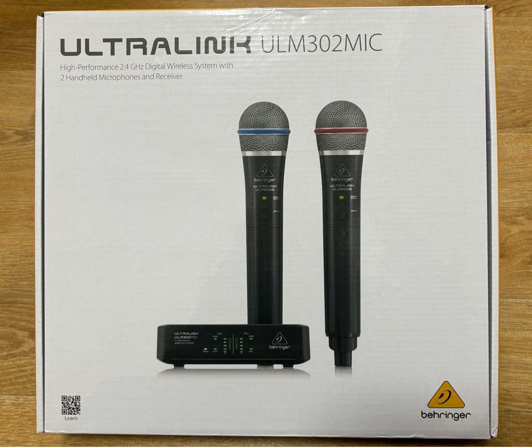 2.4GHz無線マイク BEHRINGER/べリンガー　ULM302MIC
