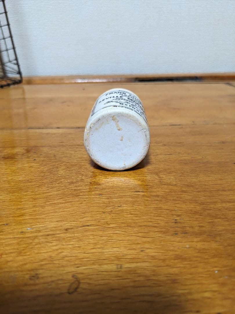イギリスアンティーク珍品ミニサイズのフランククーパー陶器5.5cmヤクルトサイズ