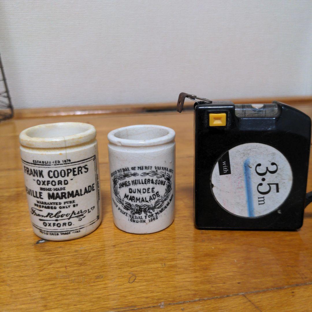 イギリスアンティーク珍品ミニサイズのフランククーパー陶器5.5cmヤクルトサイズ