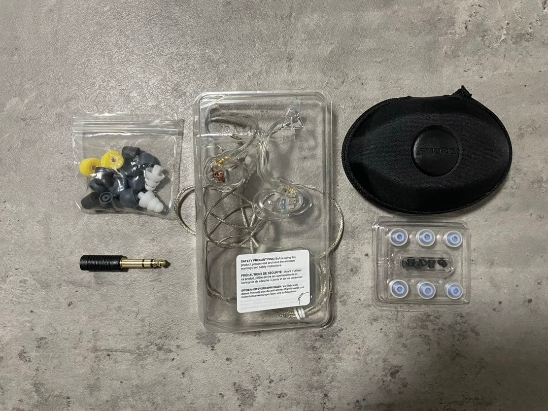 SHURE SE535 有線イヤホン クリア SE535-CL-A 2022