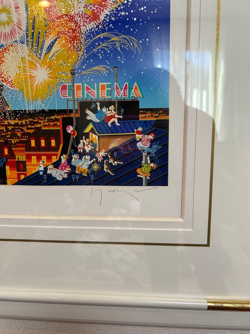 お値下げしました　ヒロヤマガタ　ファイヤーワークス　シルクスクリーン