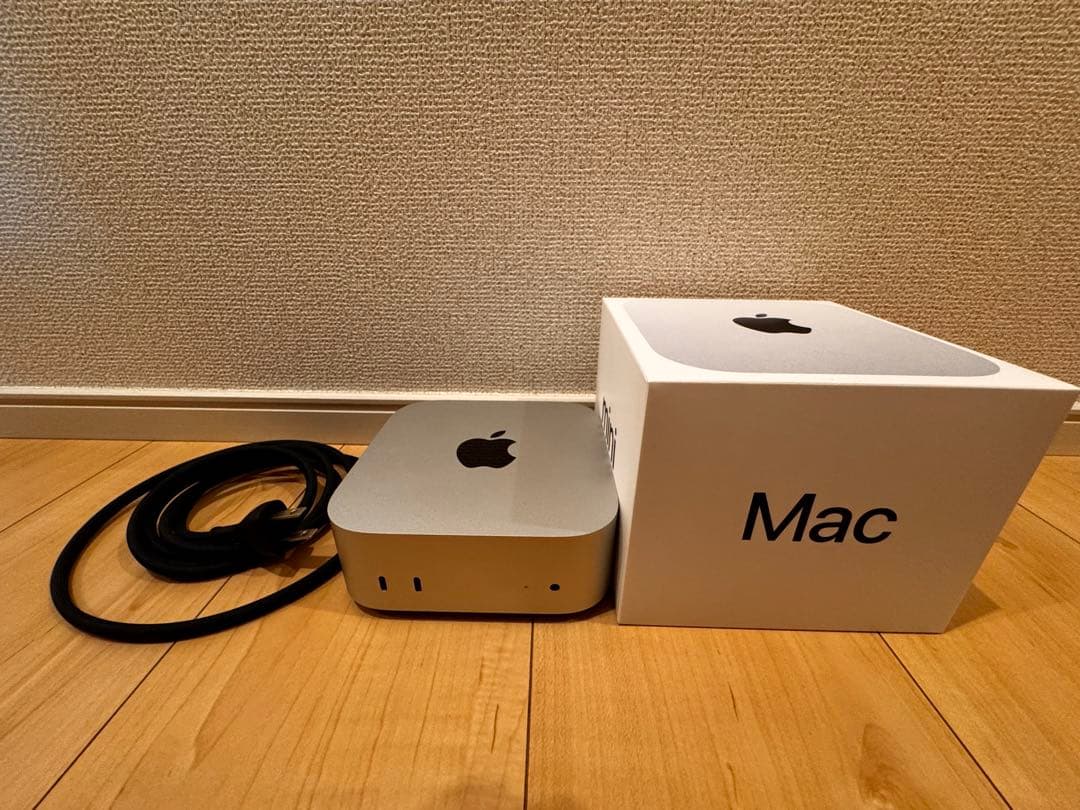 【M4 Mac mini】16GB/256GB完品