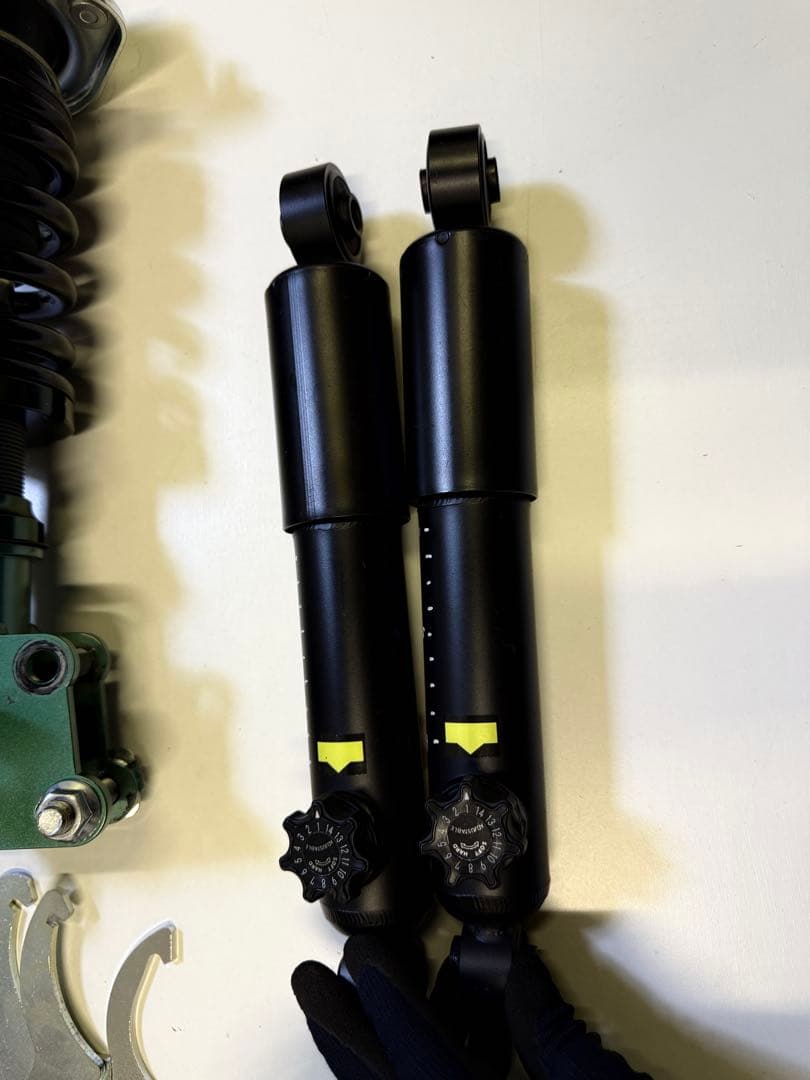 DA64 エブリイ 日正タイヤ ワンオフ 車高調 スズキ