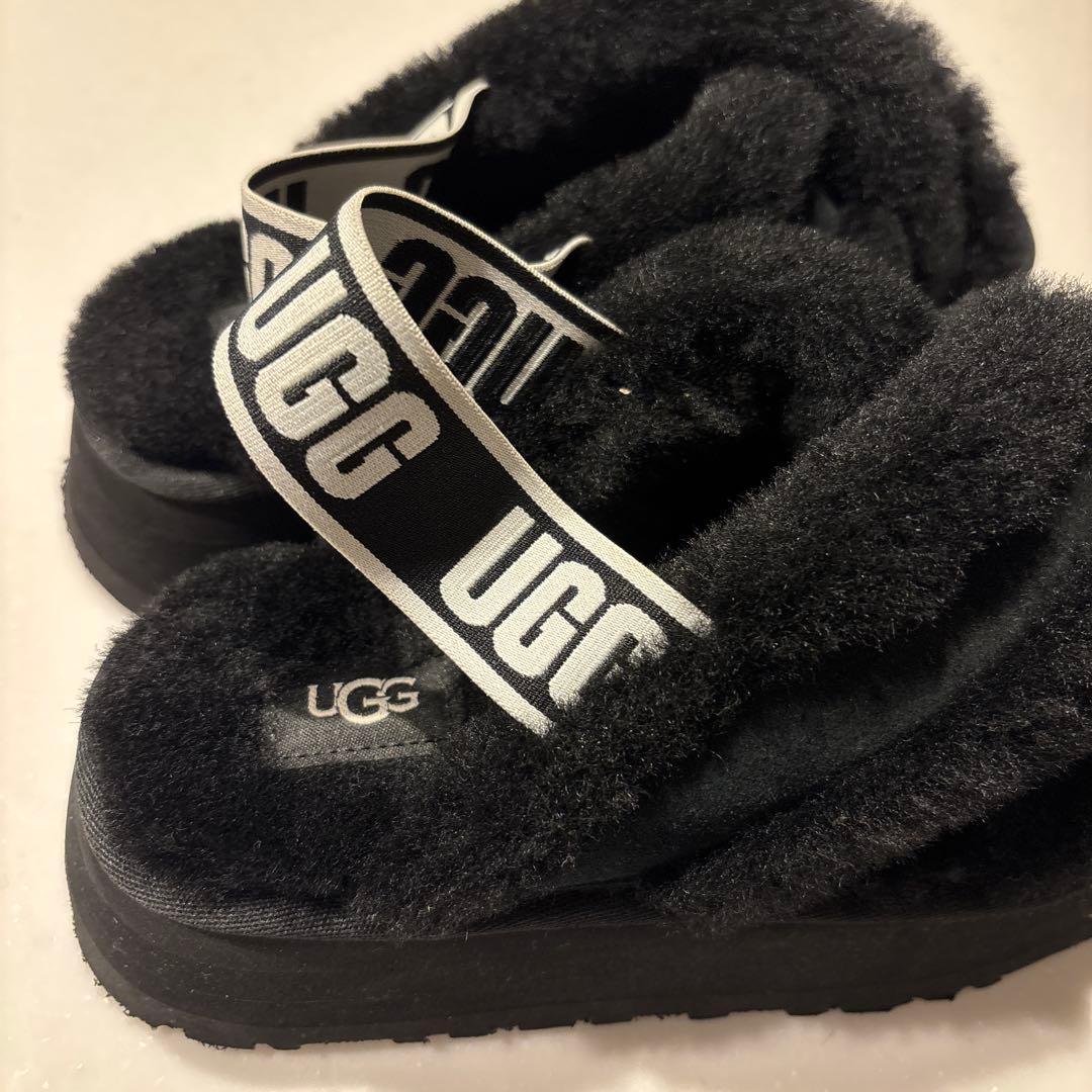 UGG サンダル モコモコ ファー 22cm