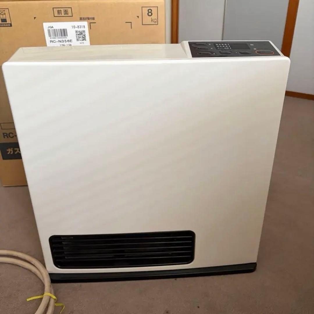 リンナイ　ガスファンヒーターRC-N356E 2020年製 取説・箱付き　中古品