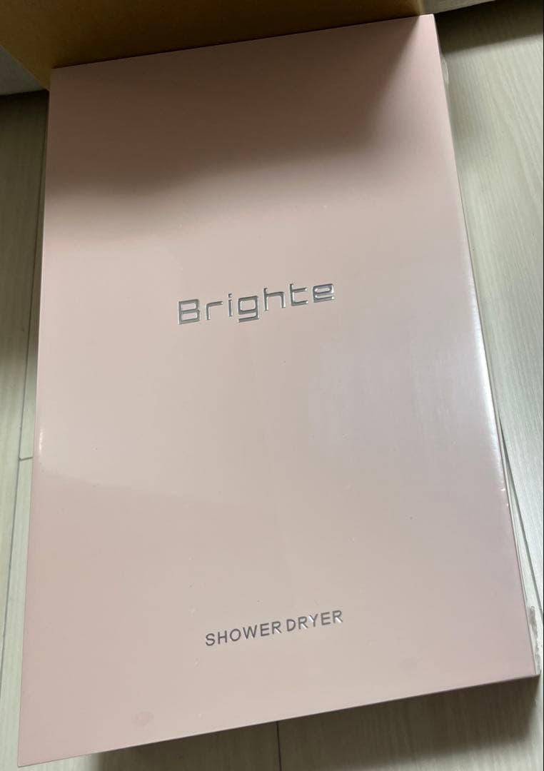 【新品・未開封】【限定色・ピンク】Bright ブライト　シャワードライヤー