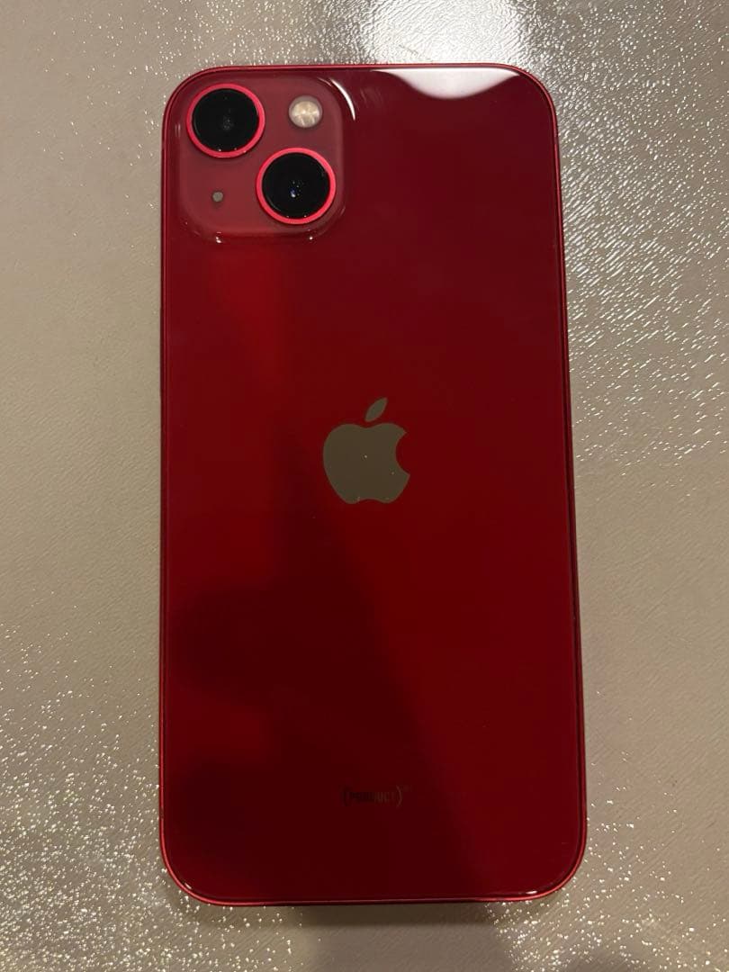 【美品】iphone 13 レッド　128GB