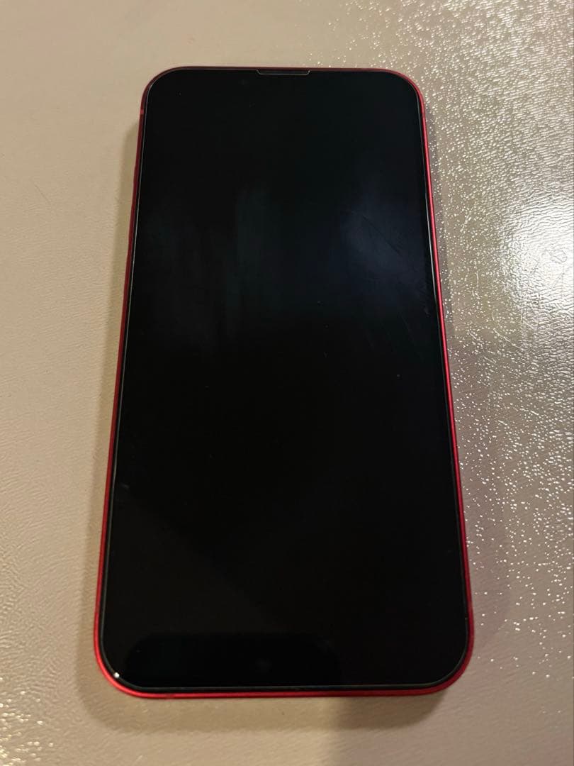 【美品】iphone 13 レッド　128GB