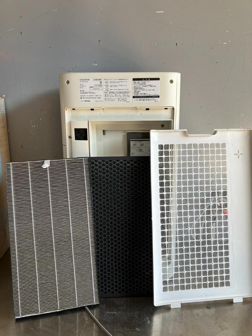 シャープ 加湿空気清浄機 KI-JS70-W