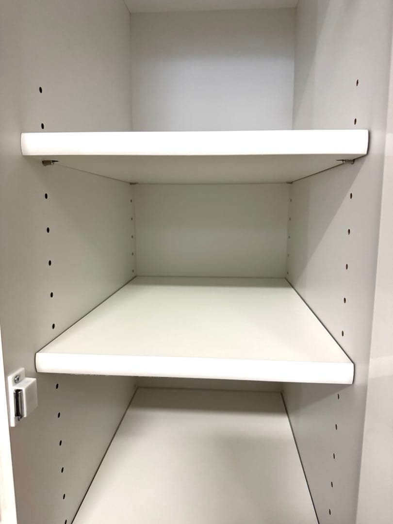 ※まりん※食器棚　ホワイト　木製　キッチンカップボード