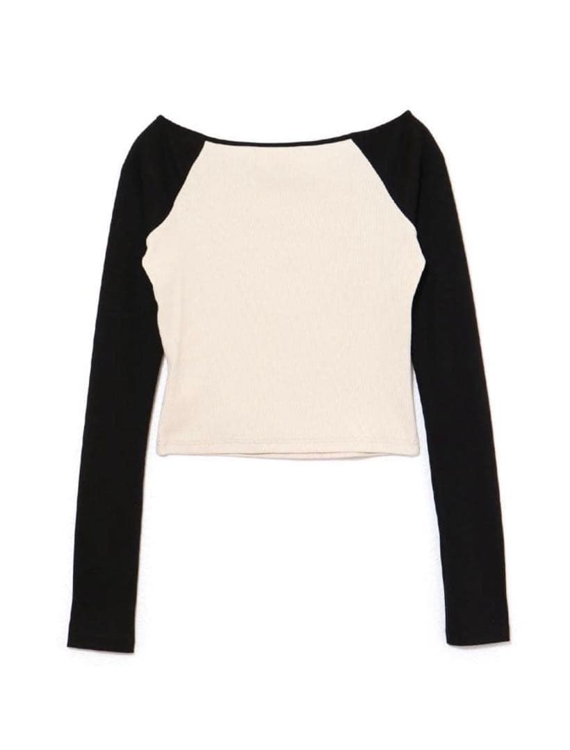 andmary（アンドマリー） Alma ribbon tops ブラック