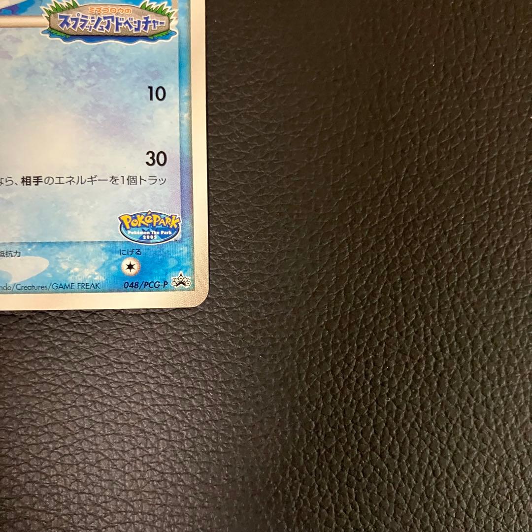 ミズゴロウ　048/pcg-p ポケパークプロモ　ポケモンカード