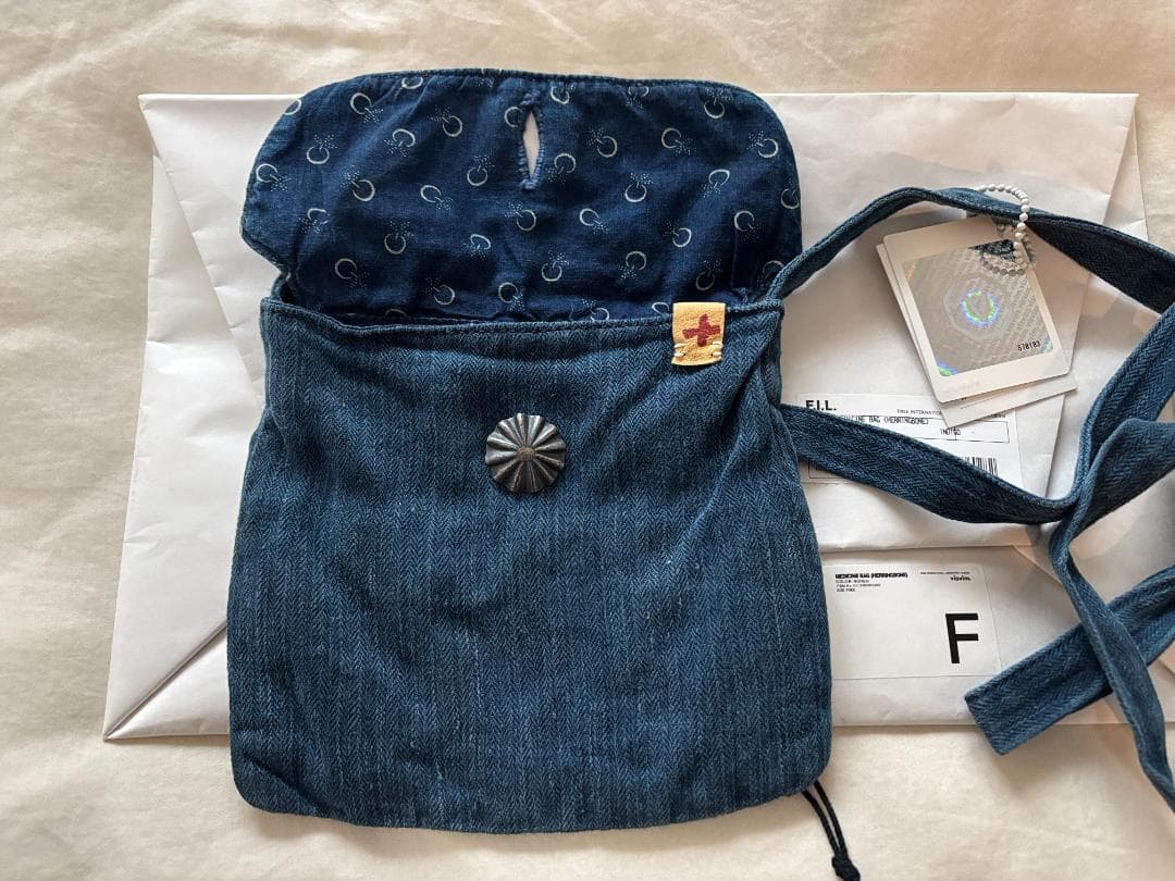 [新品] visvim MEDICINE BAG HERRINGBONE バッグ