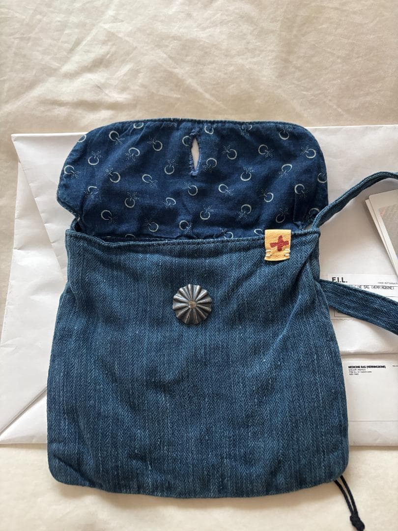 [新品] visvim MEDICINE BAG HERRINGBONE バッグ