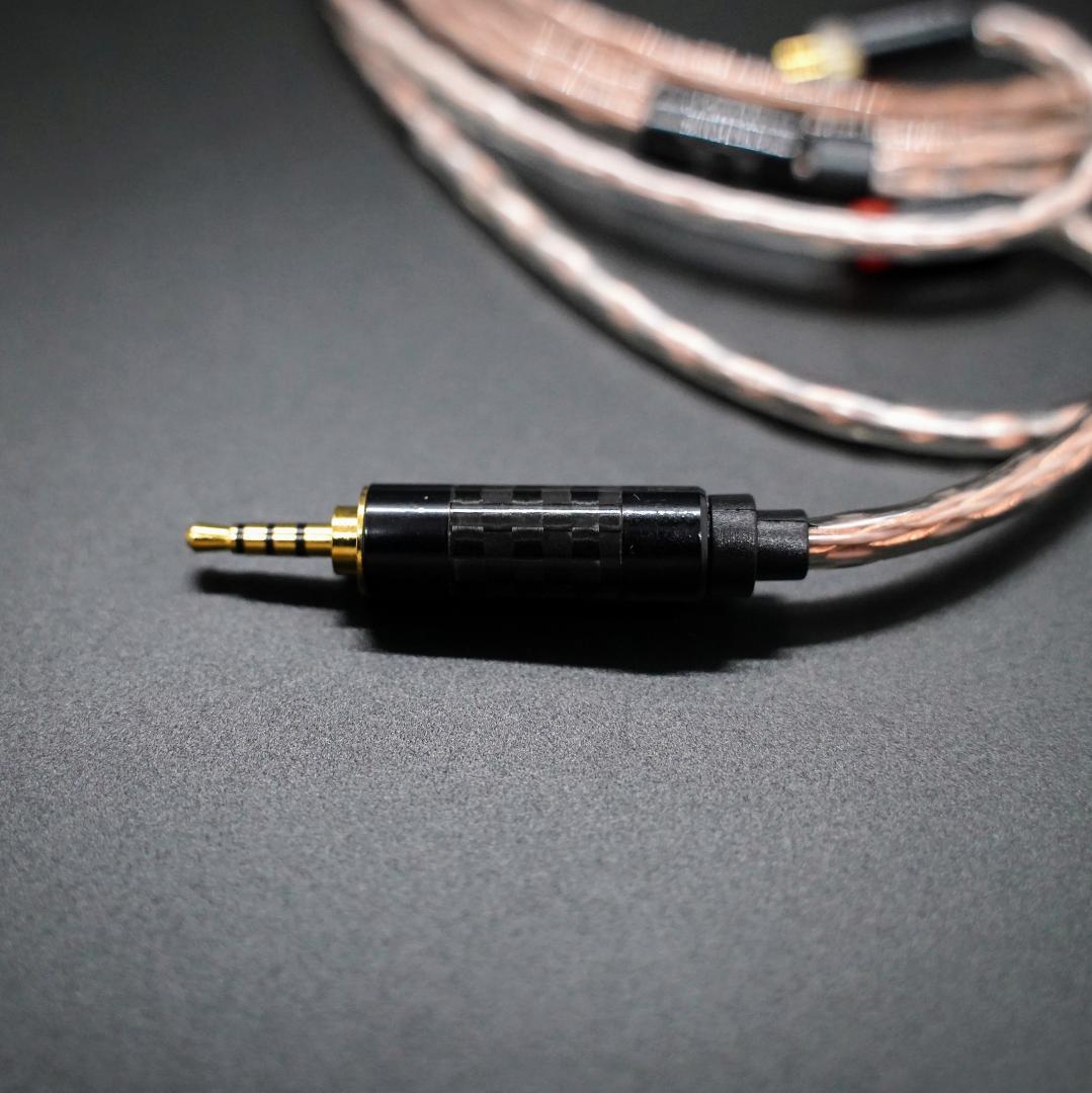 DIYキンバーケーブル最高スペックリケーブル C IEM 2pin/2.5mm