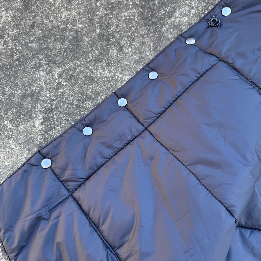 ytsu0424　80sパウダーホーンマウンテニアリングダウンベストクロM