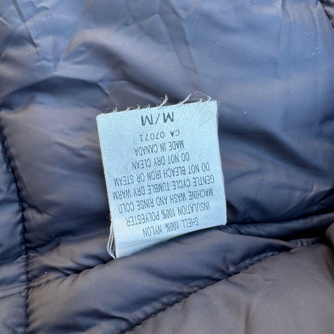 ytsu0424　80sパウダーホーンマウンテニアリングダウンベストクロM