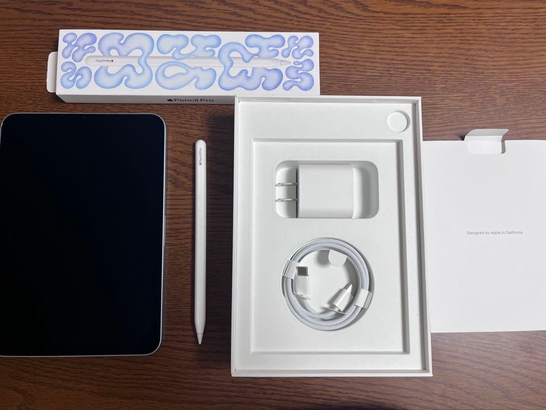 iPad本体 iPad mini7 512 Wi-Fi + Apple pencil Pro