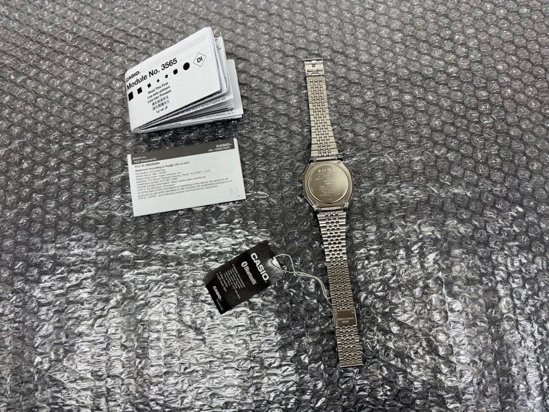 新品未使用 チプカシ 最上位モデル Bluetooth チープカシオ 3565