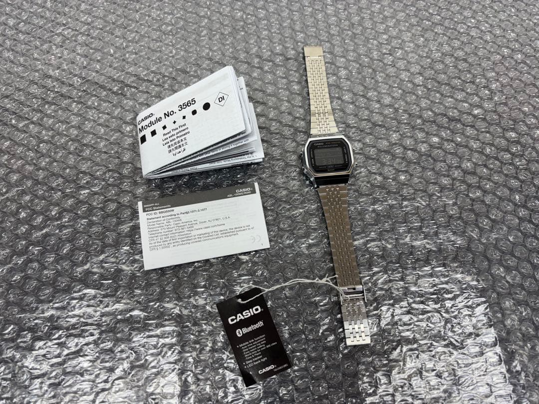 新品未使用 チプカシ 最上位モデル Bluetooth チープカシオ 3565