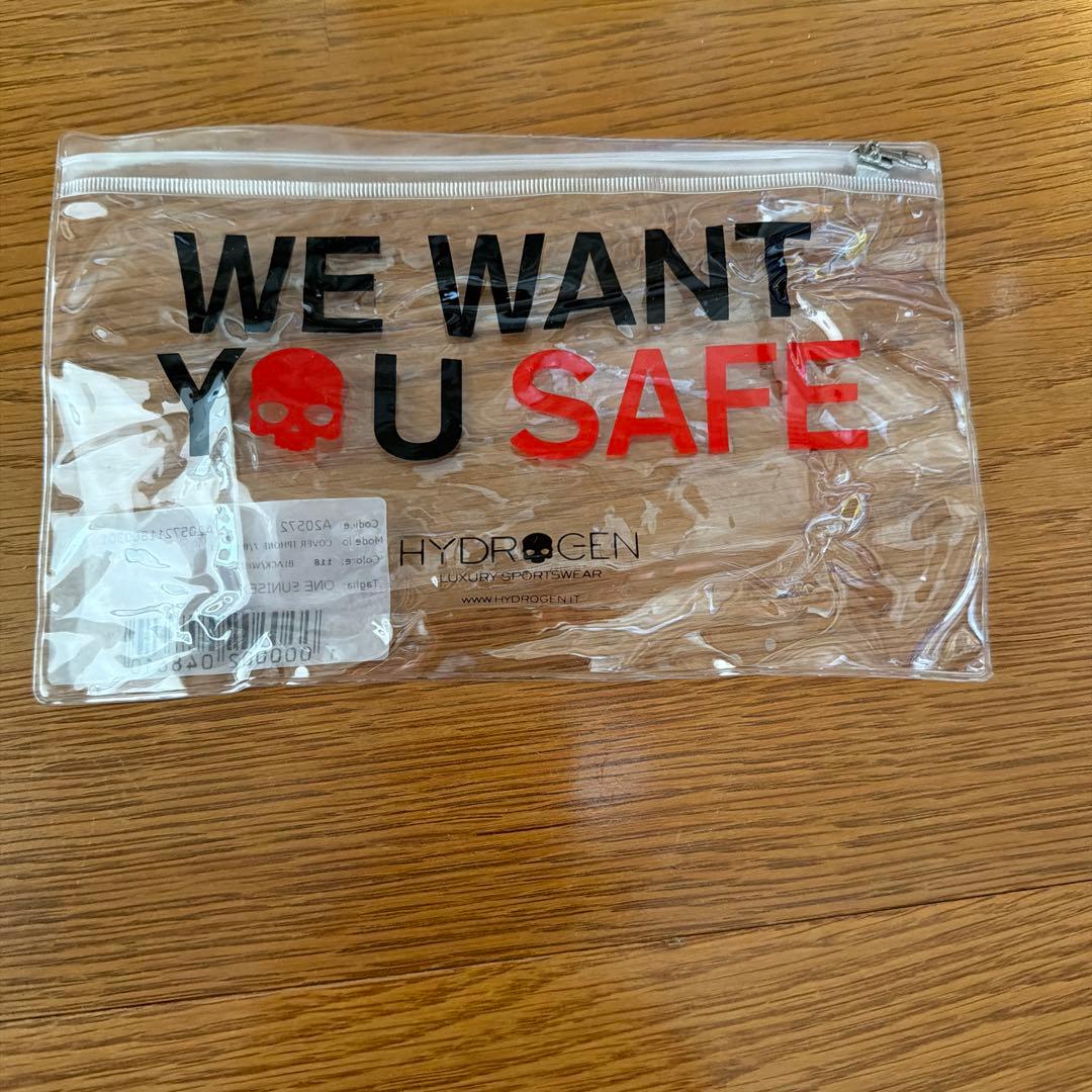 HYDROGEN スカルデザイン iPhoneケース