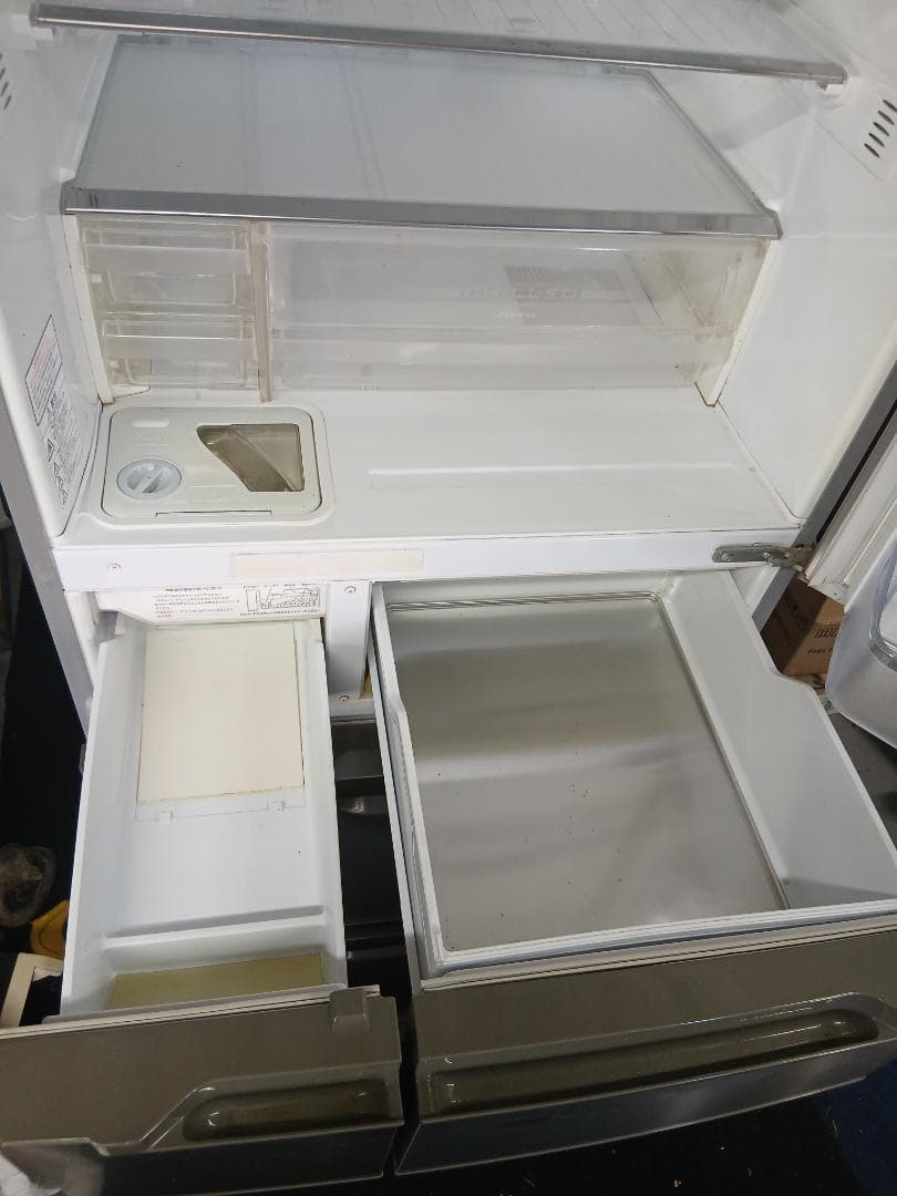 中古 三菱 MR-S46NE6-T 冷蔵庫 455L( 引取限定